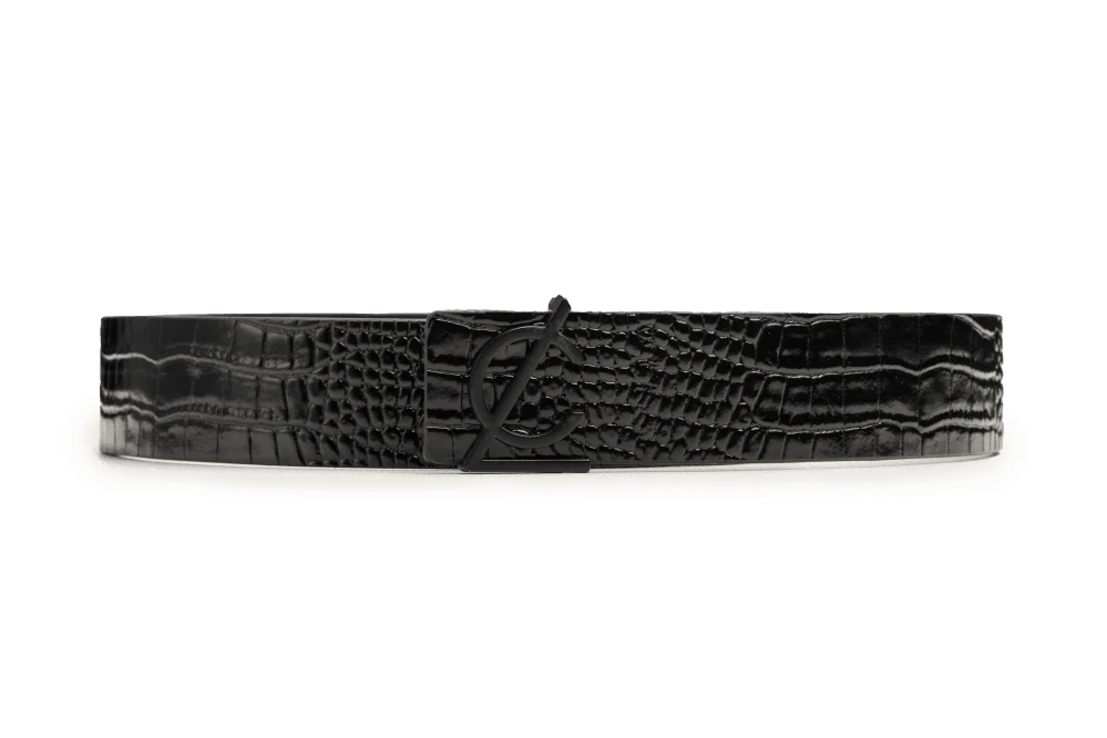 LEATHER BELT A1298 BKA - Image 3