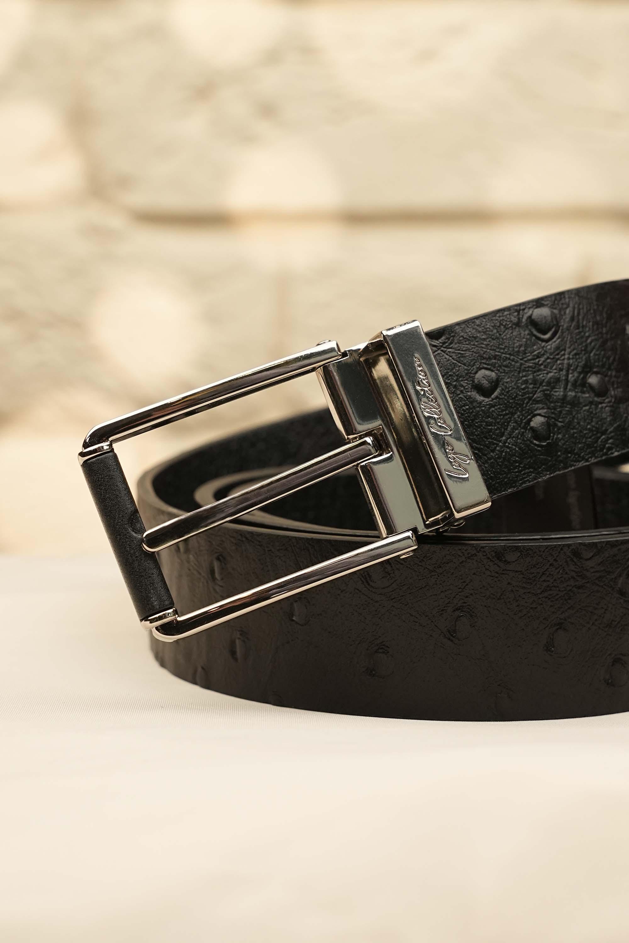 LEATHER BELT A1303 BKA - Image 2
