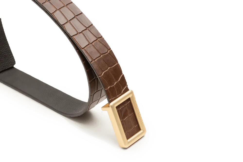 LEATHER BELT A1313 BRA - Image 4