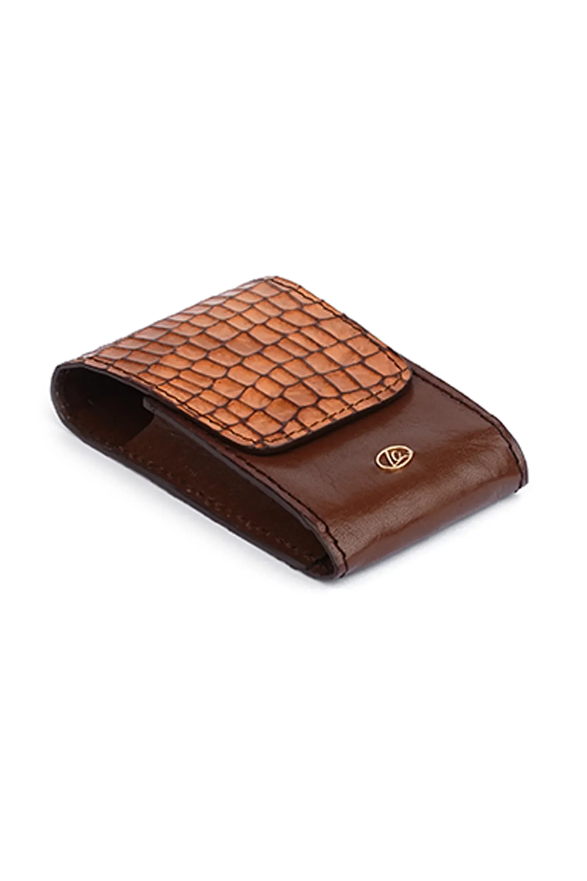 LOGO CIGARETTE CASE CB619 TAN - Image 3