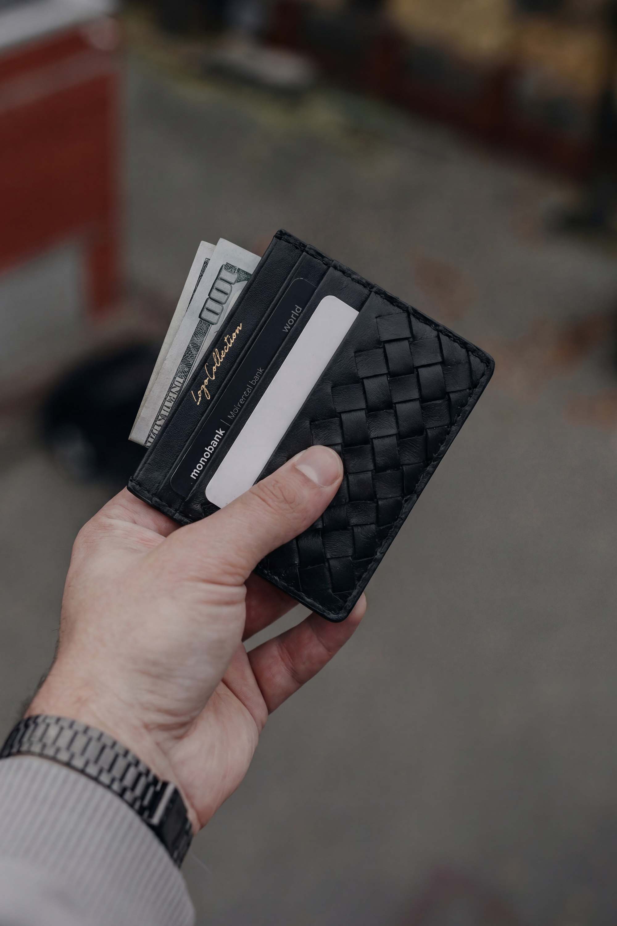 CARD WALLET CH497 BKA "RFID PROTECTION" - Image 2