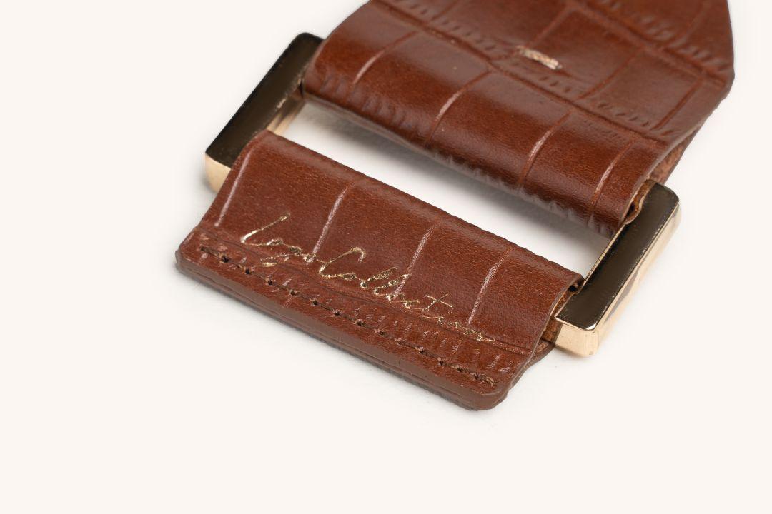LOGO KEY CHAIN KC454 TAN - Image 3