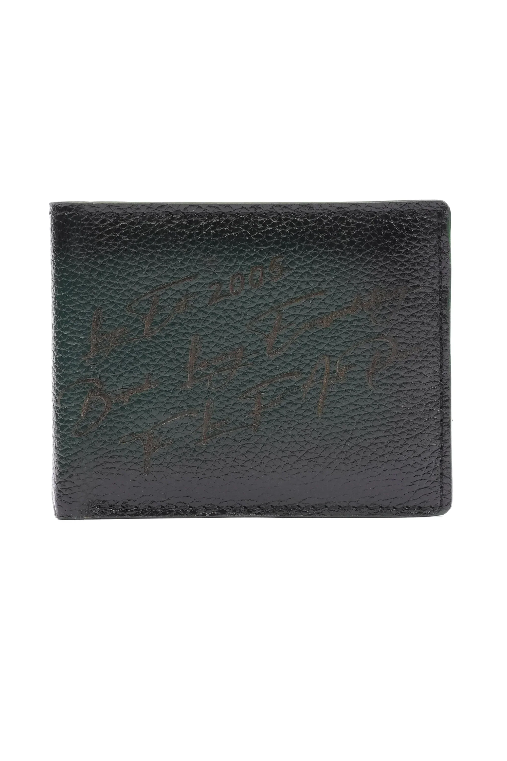 NOTE WALLET NW567 GRN  "RFID PROTECTION" - Image 6